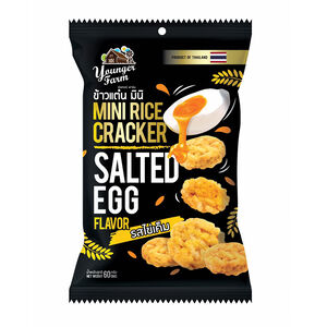 Mini Rice Cracker Salted Egg Flavor
