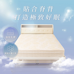【KIKY】浪漫滿屋乳膠三線蜂巢式獨立筒床墊, , large