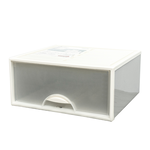 [Y HOUSE] Freely stackable single-grid drawer storage box storage cabinet plastic storage box, , large