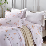 【Betrise】Climbing Koala | C Energy Series 100% Austrian Tencel™ Light-quenched Graphene Four-piece Duvet Bedding Set-Double, , large