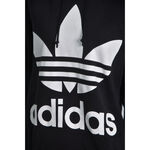 (L) adidas棉質純棉帽T黑色長袖上衣二手衣, , large
