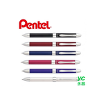 【 Pentel 飛龍 】 美酷孃-旋轉三用原子筆(黑、紅0.7mm+自動鉛筆0.5mm) /支 XBXW1375  -  多款可選, , large