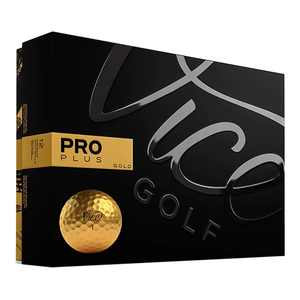 Vice Pro Plus Golf Balls - Gold (12/DZ)