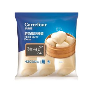 家樂福鮮奶風味饅頭420g