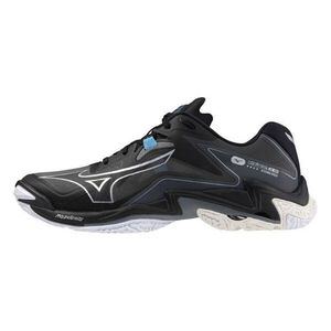 Mizuno Wave Lightning Z8 男 排球鞋 訓練 包覆 止滑 緩震 黑銀白 [V1GA240052]