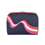 Lesportsac Extra Large Rectangular Cosmetic 加大型化妝包/ 復古波浪, , large