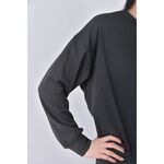 (XL) muji質感圓領綠色長袖上衣二手衣, , large
