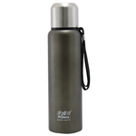 米雅可Koruto 316不鏽鋼真空全鋼保溫瓶-1200ml-鈦灰色-1入, , large