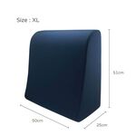 ｜涼感深藍｜舒足枕XL號 抬腿枕 枕頭 趴枕, , large