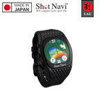 【日本製】Shot Navi INFINITY Touch 高爾夫GPS定位手錶(黑), , large