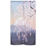日本【コスモ】長門簾《富士山垂枝櫻花》, , large