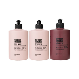 [唯有機]環保植萃洗碗精500mL 三件組(木質調x2+森林調x1)