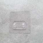 [熊好貼國際]大吹風機架替換專用貼片 凹凸不平整老舊牆面選超黏)平整光滑牆面（選重覆貼) 無痕掛勾掛鉤無痕掛勾, , large