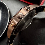 [星晴錶業]FERRARI手錶,42mm,FE00095黑色錶面玫瑰金錶殼深黑色真皮皮革錶帶款, , large