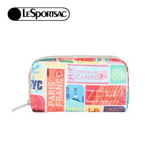 Lesportsac Rectangular Cosmetic 長形化妝包 / 旅人的印記