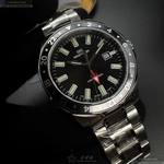 [星晴錶業]WAKMANN手錶,46mm,WA00042黑色錶面銀錶殼銀色精鋼錶帶款, , large