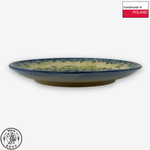 【SOLO Vintage】Cerraf Polish Pottery 19cm Round Plate Traces of Fragrance in the Blue Fields Series Made in Poland, , large