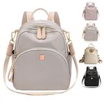 SPRING-簡約尼龍後背包休閒後背包3way小款後背包-多色(0-55142), , large