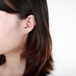 【Angel & Me】天使 翅膀 一對 s925 純銀 耳環 生日 情人節 禮物, , large