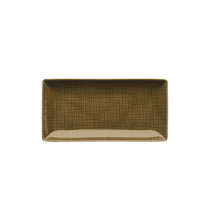 Rosenthal-Mesh長方碟-胡桃褐20cm