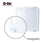 【O-Life】Magnetic wall-mounted storage D style red, , large