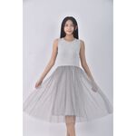 (S) miustar休閒灰色洋裝二手衣, , large