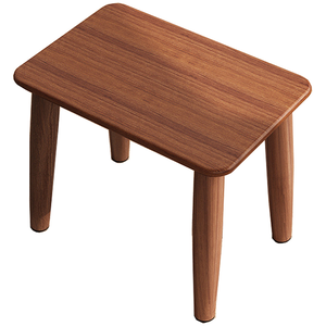 HABABY Huan'an Home Furnishings Solid Beech Wood Small Stool (Rectangular)