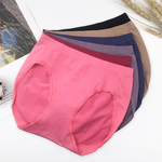 [SHIANEY]Taiwan-Made Long-Lasting Antibacterial Fiber Stretch Seamless Panties, , large