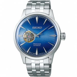 SEIKO精工 Presage 調酒師開芯鏤空機械錶-40.5mm 4R38-01N0U(SSA439J1)