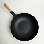 Japanese Iwagane-Pattern Wok, 30 cm, , large