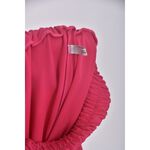 (S) three colon高腰質感三線粉色長褲二手衣, , large