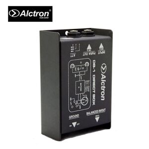 ALCTRON DB-1 被動式單聲道DI BOX阻抗器【敦煌樂器】