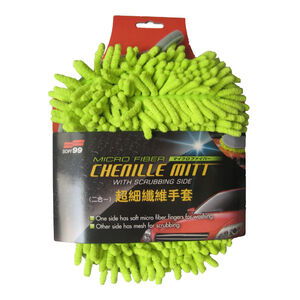 Chenille Mitt