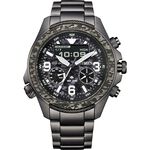 CITIZEN 星辰 Promaster 35週年限量 陸 叢林迷彩光動能液晶顯示手錶 JV1008-63E, , large