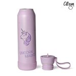 官方直營【Citron】矽膠提把三層保溫瓶_500ml_多款可選, , large