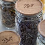 [Ball®原廠配件] 寬口專用相思木密封蓋 Wide Mouth Wooden Lid 防漏 木塞 防漏 真空 梅森蓋, , large