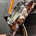[星晴錶業]GiorgioFedon1919手錶,46mm,GF00109黑色雙面機械鏤空錶面銀錶殼銀色精鋼錶帶款, , large