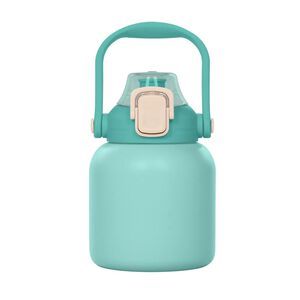 日光生活手提彈蓋胖胖水壺-800ml,  日光生活手提彈蓋胖胖水壺800ml-藍沁沁H788-7