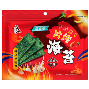 良澔片烤海苔-蒜香口味32g