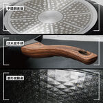 清水輕石嚴選不沾炒鍋35CM, , large