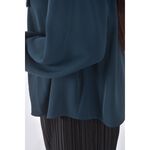 (S) natural beauty basic質感木耳邊綠色長袖上衣二手衣, , large