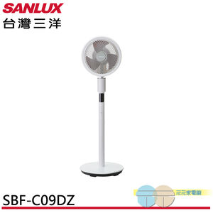 SANLUX Taiwan SANYO 9-inch DC Smart Voice Circulation Fan SBF-C09DZ