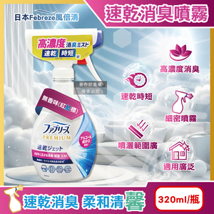 Febreze Quick Drying Jet 320ml Blue Gold