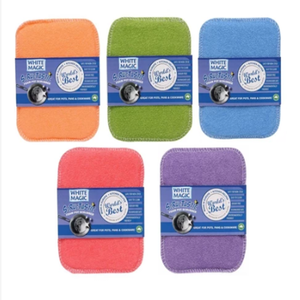 White Magic Scrubs Tastic Foam Pot Scrubber