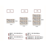[Y HOUSE] Freely stackable three-compartment drawer storage box storage cabinet plastic storage box, , large