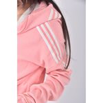 (L) adidas運動棉質連帽粉色外套二手衣, , large