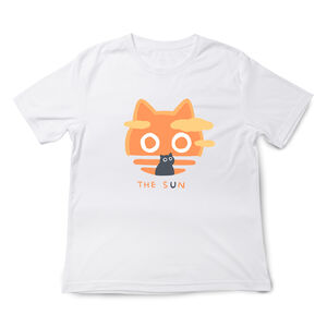 JZ TEE Black Cat at Sunset Graphic Tee