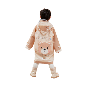 立體卡通兒童雨衣