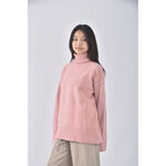 (XL) sweesa高領粉色長袖上衣二手衣, , large