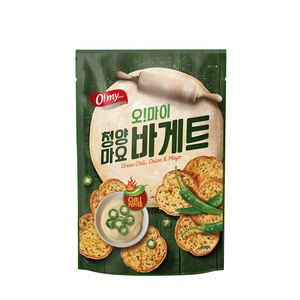 [韓麗國際]歐邁福法式麵包餅乾80g(香蒜奶油/青陽辣椒美乃滋)